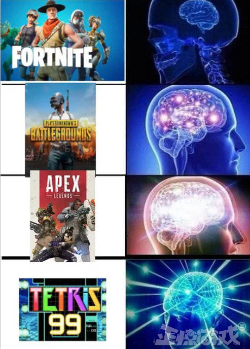 超级老古董俄罗斯方块加入吃鸡玩法,百人同屏,一人吃鸡!