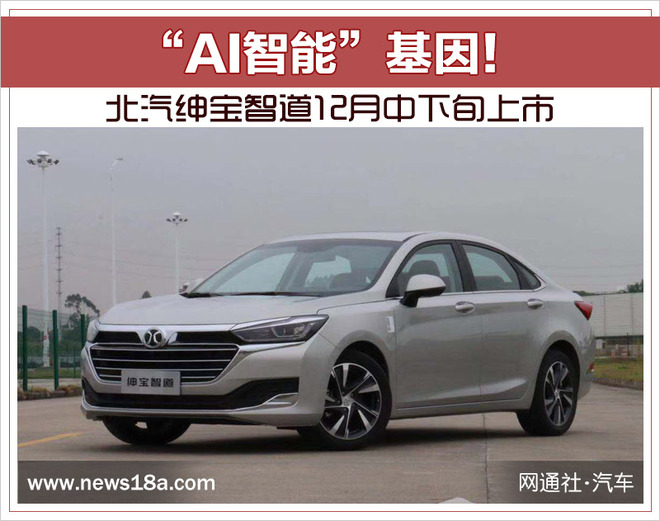 “AI智能”基因！ 北汽绅宝智道12月中下旬上市