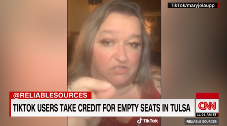 特朗普被TikTok用户戏耍 遭遇“集体放鸽子”