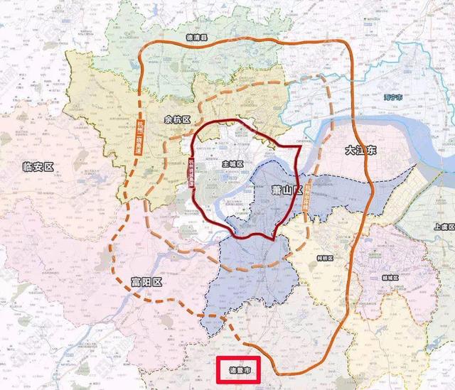 大写牛掰!杭州三环格局确定了,绍兴这几个地方