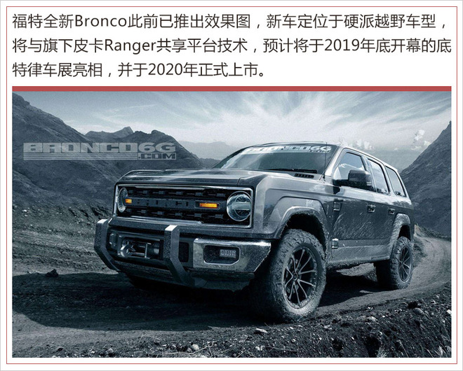 福特将推出全新紧凑级SUV 竞争Jeep指南者