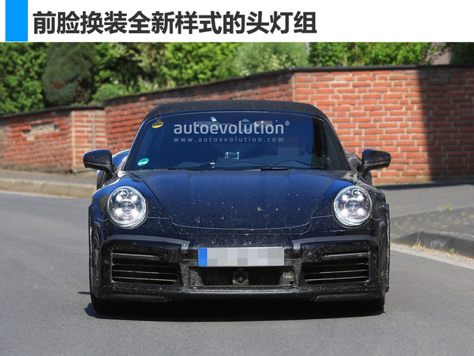 保时捷全新911 Turbo敞篷版 动力升级/明年亮相