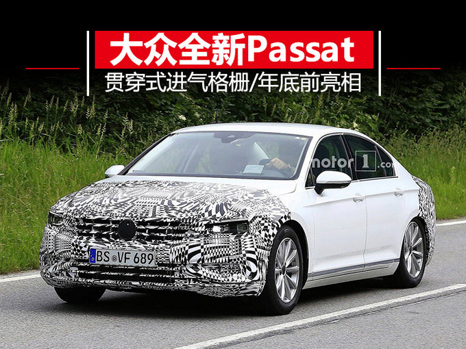 大众新款迈腾年底亮相 外观微调/增插混车型