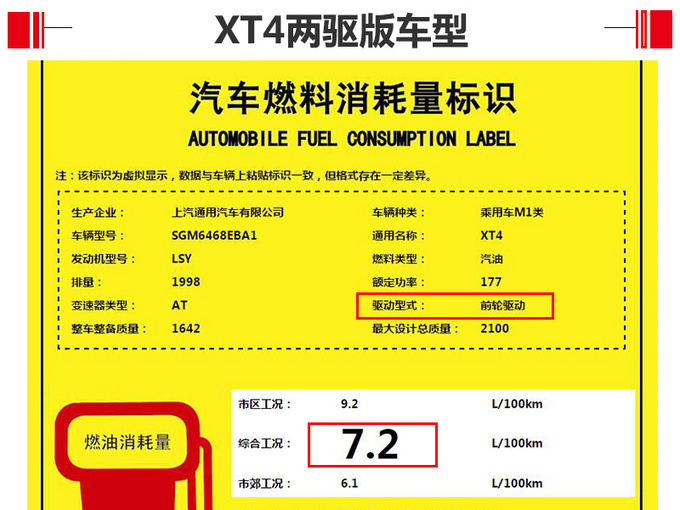 凯迪拉克XT4下月发布 搭2.0T发动机/配四驱系统