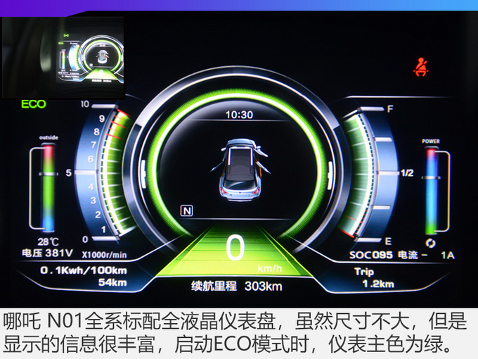 纯电动“风火轮”了解下 合众新能源哪吒 N01实拍