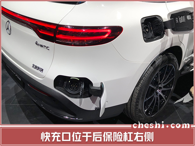北京奔驰GLC电动版实拍,续航500km,尺寸加长,年底就能买
