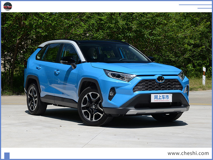 丰田新RAV4混动版实车图！下月发布，油耗不到2升？让CR-V怎么卖