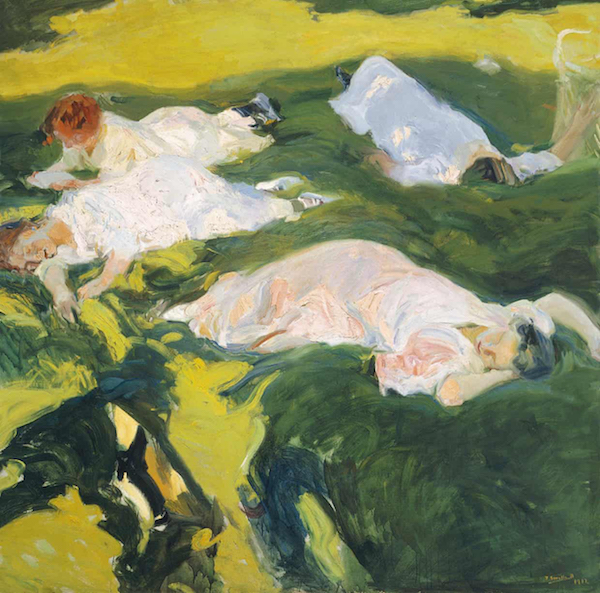 索罗拉,《The Siesta》, 1911年