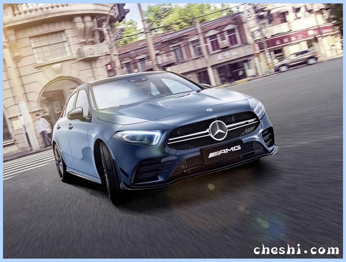 车身尺寸加长！奔驰A35 L多图曝光，国产配备2.0T引擎