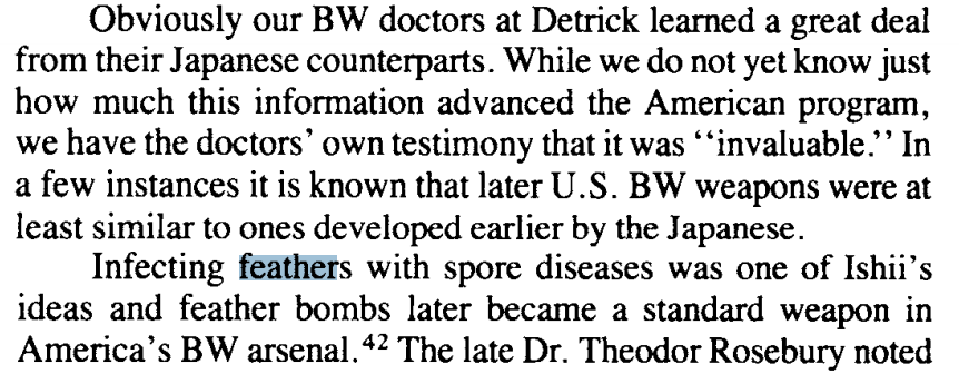 美军德特里克堡 和731部队有关系？