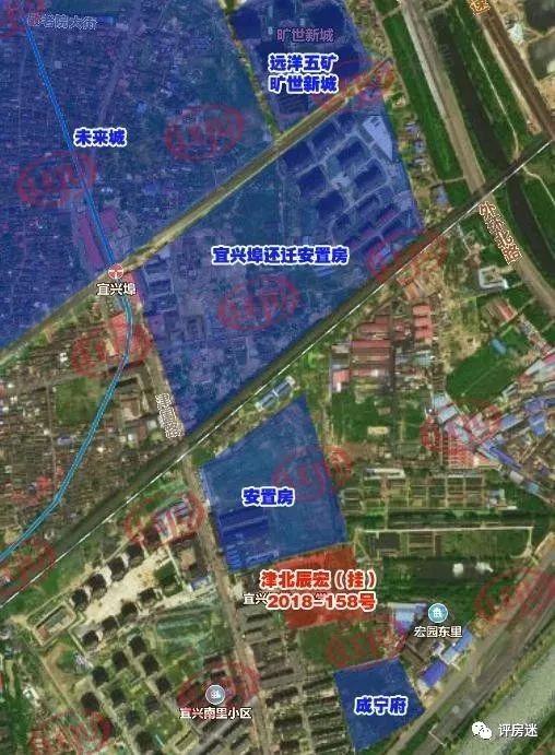 又是北辰 | 宜兴埠的春天 新地块挂牌 地价破12000元