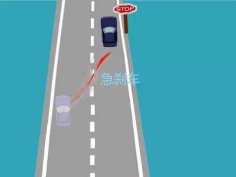 高速爆胎一招即可停车 为了家人都看下吧!