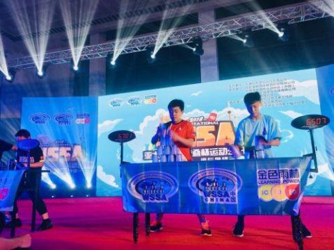 平潭首秀竞技叠杯国内最高级别赛事 六国高手