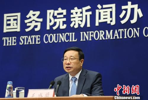 资料图:国家统计局新闻发言人毛盛勇。#####filter0#####记者 杨可佳 摄