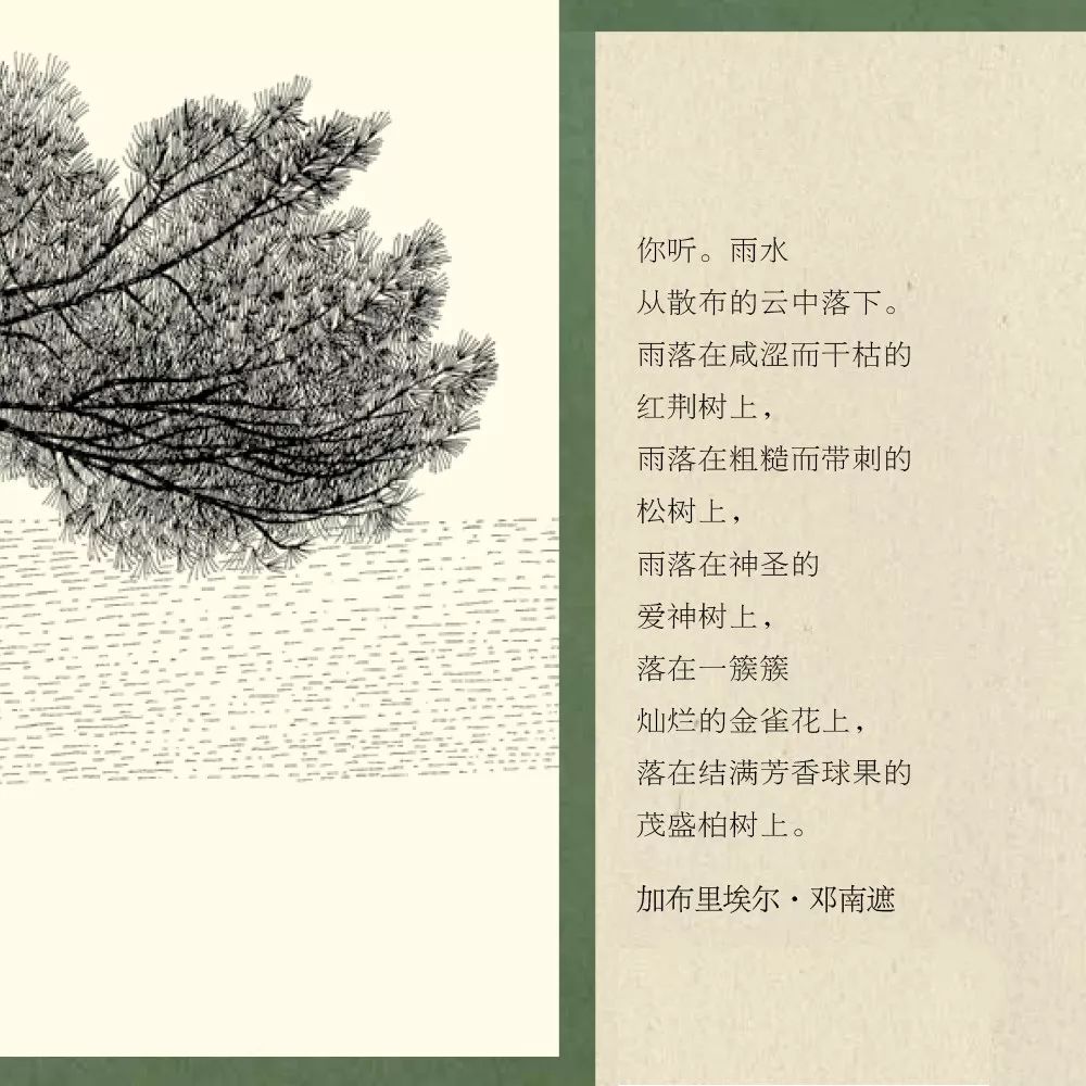 植树节 ▎这些关于"树"的诗歌
