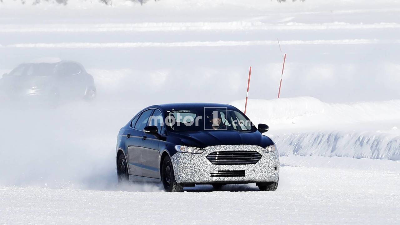 福特新款蒙迪欧谍照首次曝光 有望年底亮相