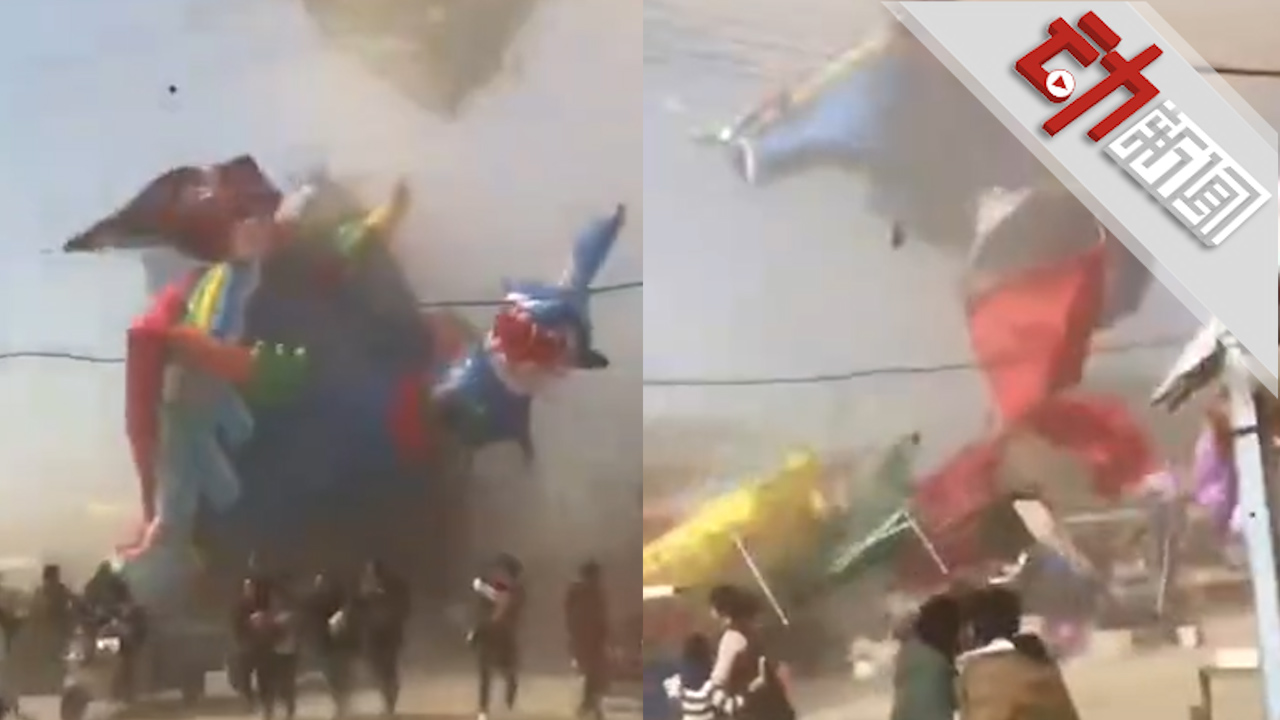 河南商丘遭龙卷风袭击 致18儿童2成人受伤