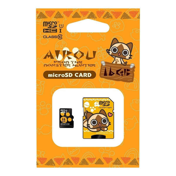 卡普空推出《怪物猎人》主题SD卡 16G容量售价1980日元