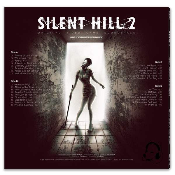 恐怖类游戏《寂静岭2》将推出原声带黑胶唱片