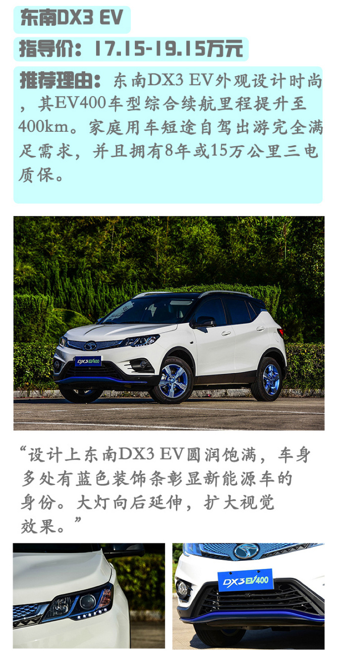 免摇号不惧国六影响 自主小型纯电SUV推荐