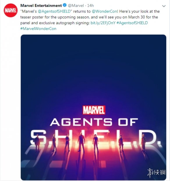 《神盾局特工》第六季今年5月份开播!承接《复联4》