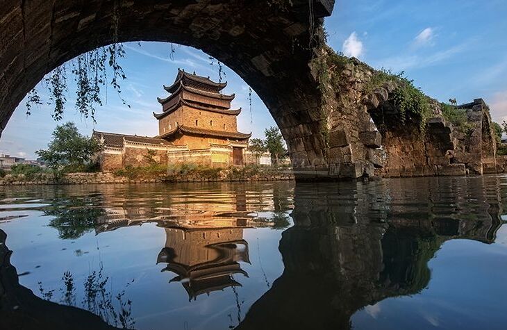 永州江永县千年古村上甘棠村