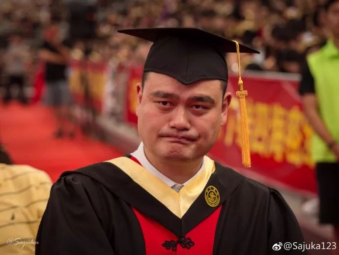 姚明刚刚大学毕业,这是他的感悟
