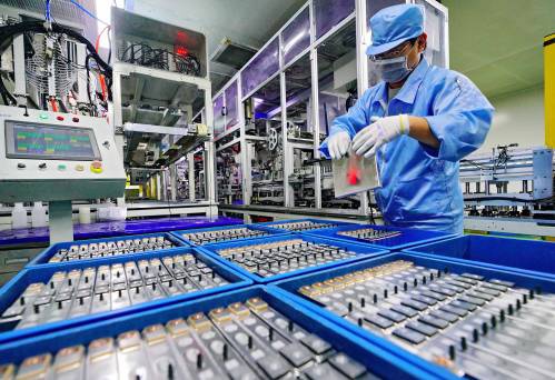 资料图片。新华社