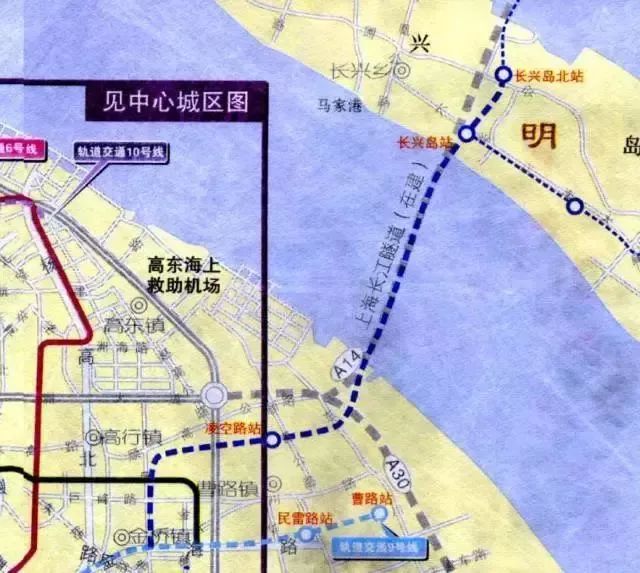 轨道交通崇明线今年年内将开工建设 其实崇明在建跨江大桥与跨江隧 