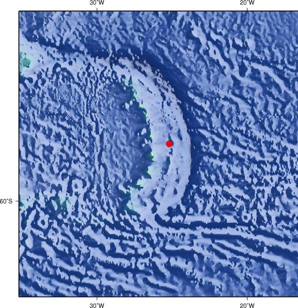 南桑威奇群岛地区发生6.1级地震 震源深度30千米
