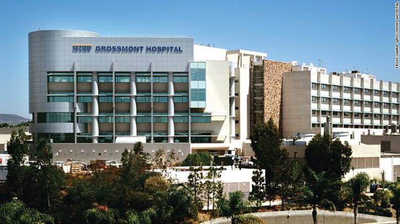 (Sharp Grossmont Hospital。图源:CNN)