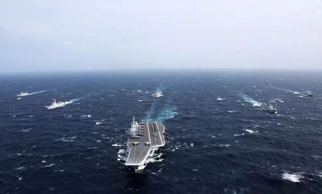 中国海军航母编队