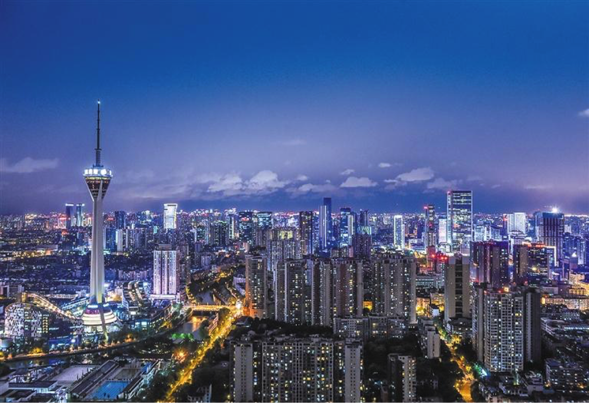 Night View Of Chengdu Picture And HD Photos | Free Download On Lovepik