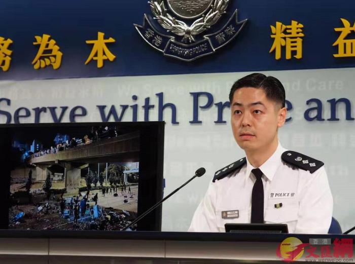 受伤港警:虽受伤但士气仍高昂 望早日返回前线