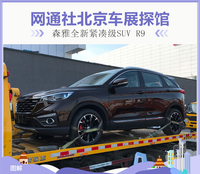 网通社北京车展探馆：森雅全新紧凑级SUV R9