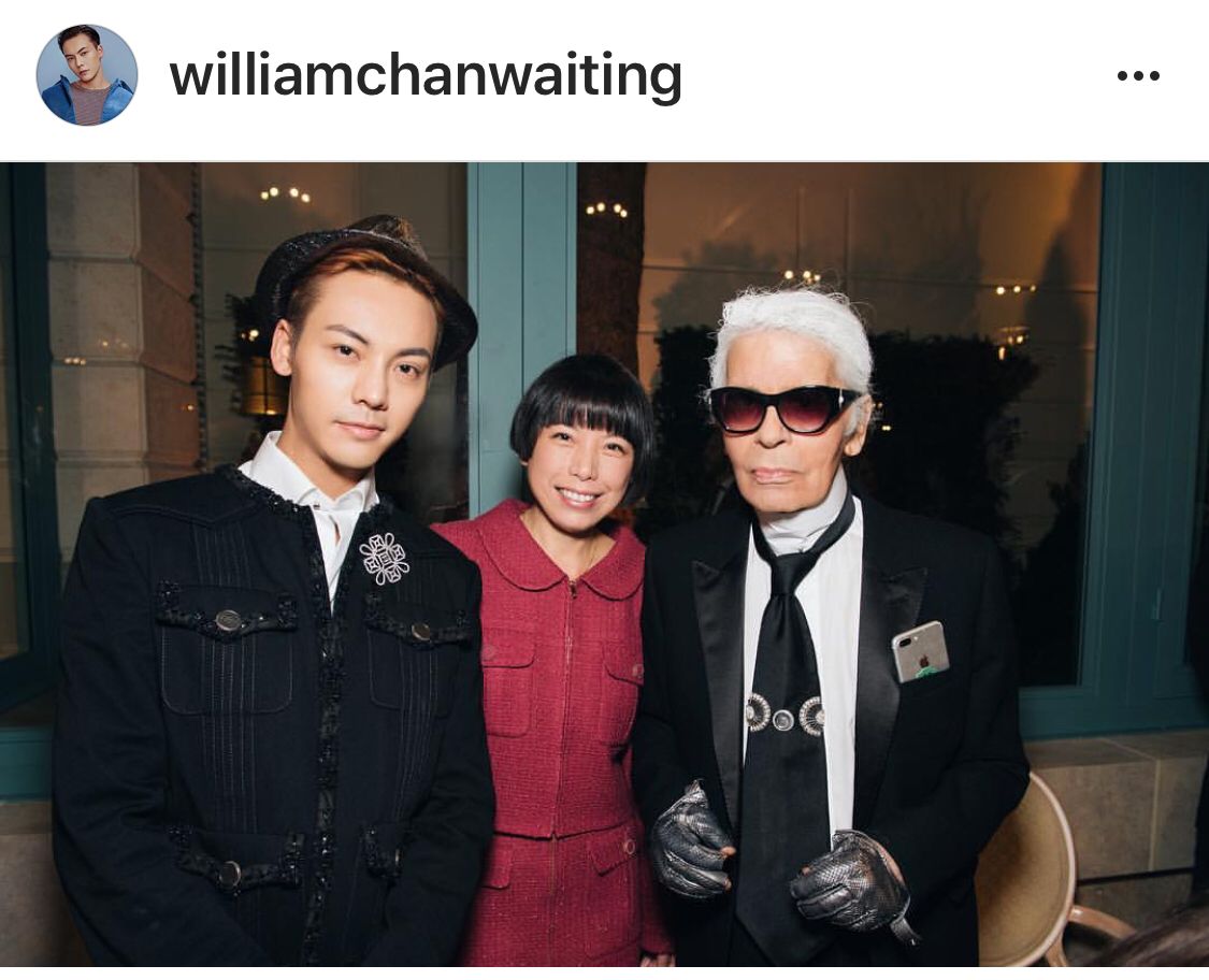 这么多明星合影,老佛爷究竟看上了她们哪儿?