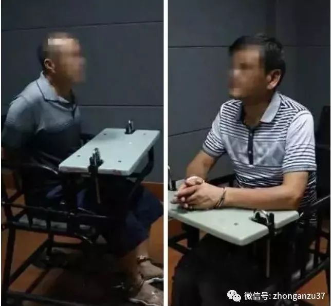 ▲犯罪嫌疑人汪维明（左）和刘永彪（右）。  警方供图