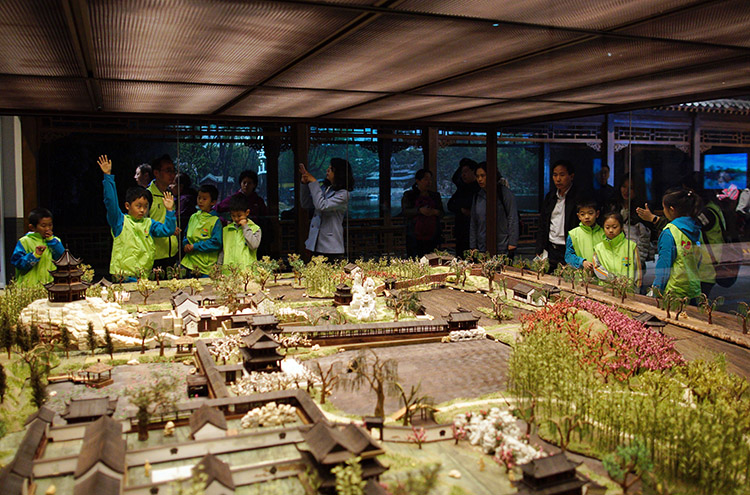 童声述园林 园博馆迎来“博物文化小主讲”