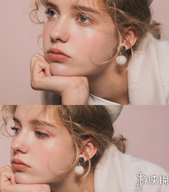 俄罗斯禁欲系颜值嫩模 仙女长相360度无死角般甜美