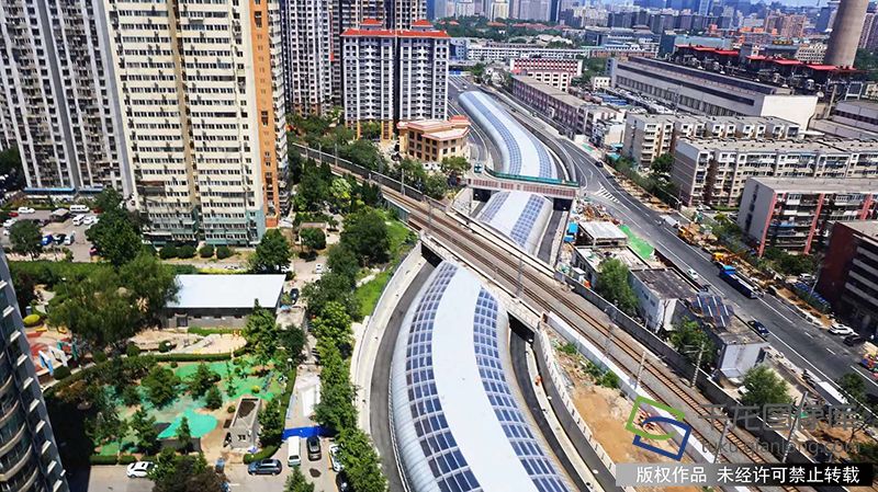 北京西城区手帕口铁道路口平改立工程竣工通