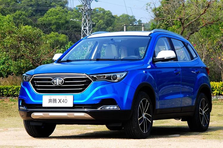 定位纯电动小型SUV 奔腾X40纯电动版车型申报图曝光