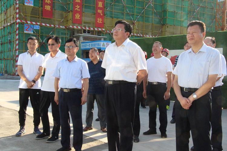 苏树伟到长清区察看黄河滩区脱贫迁建工作 王