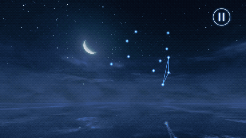 这个美丽的星空游戏,把十二星座变「活」了