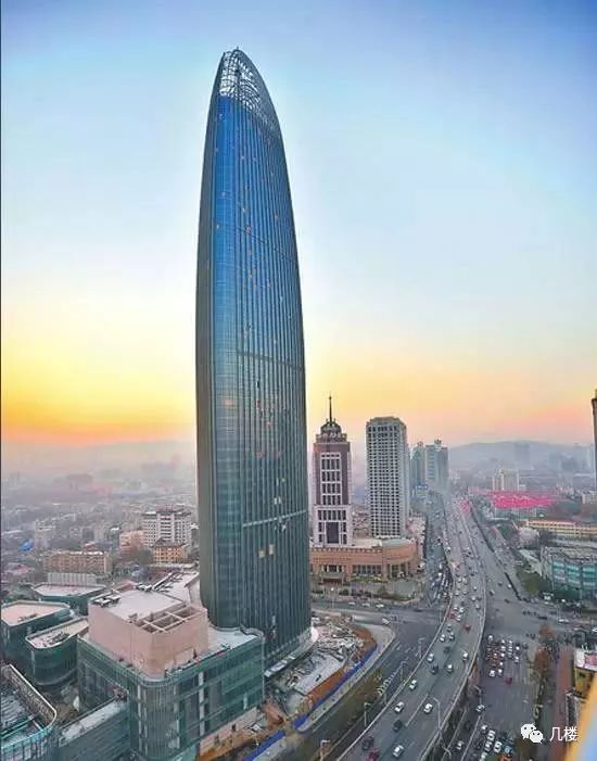 济南"第一高楼"的更替 体现城市发展的版块轮动