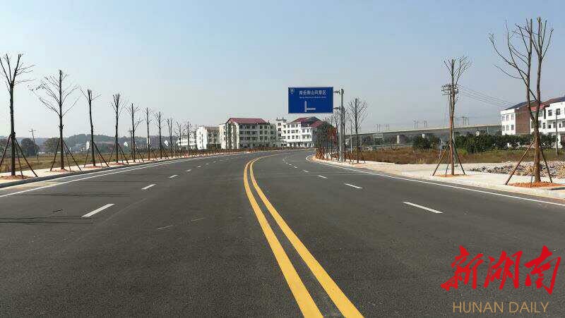 [衡阳] 武广高铁衡山西站至南岳公路将于26日正