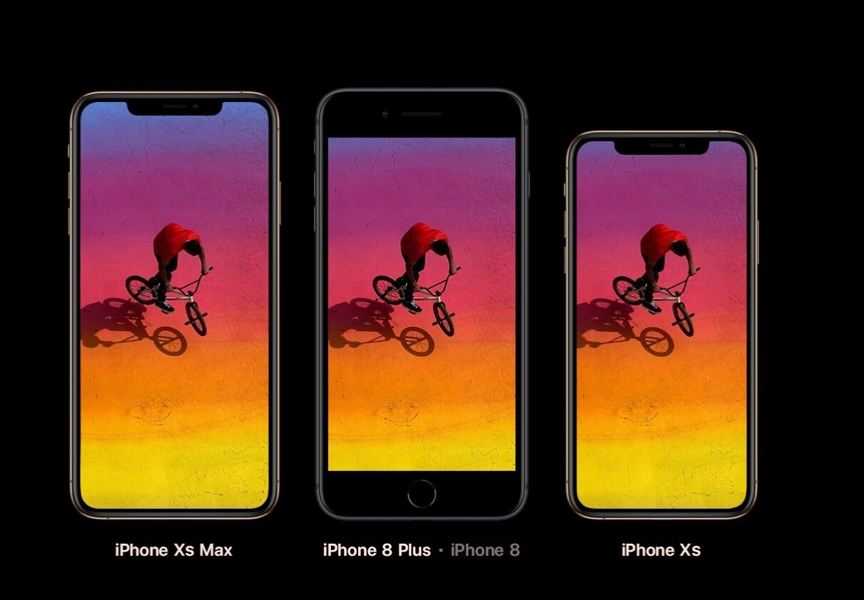 iPhoneXS\/XS Max真机图赏:6.5寸屏幕 颜值和手