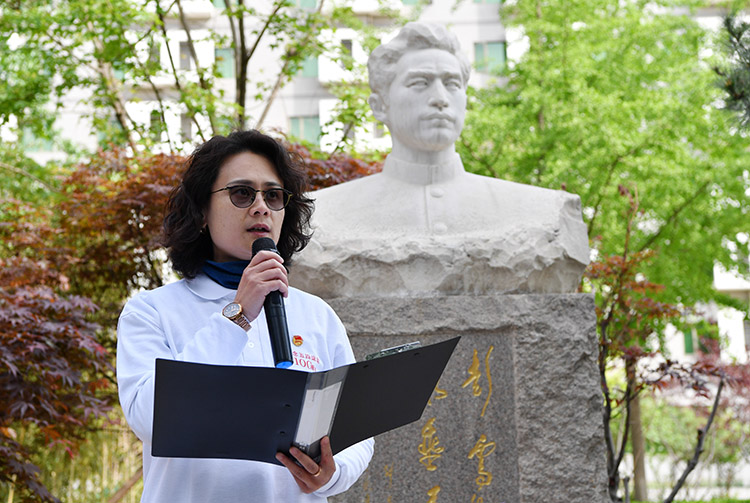 纪念五四运动100周年 东城教育系统新老团员重温誓言