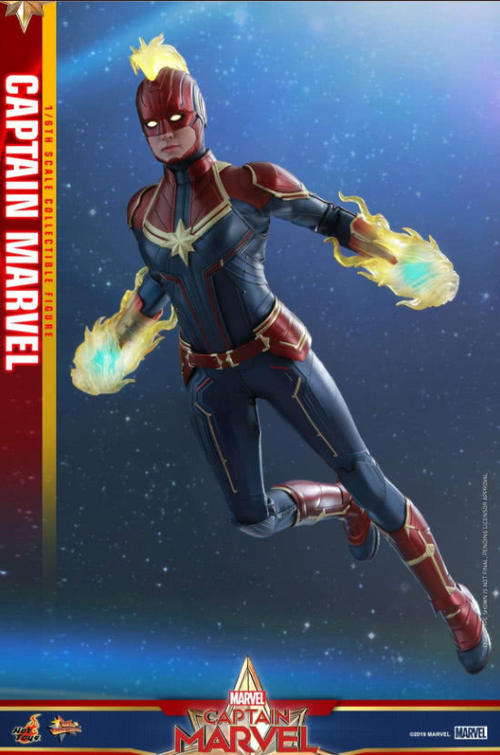 先睹为快!《惊奇队长》还未上映,女主角模型手