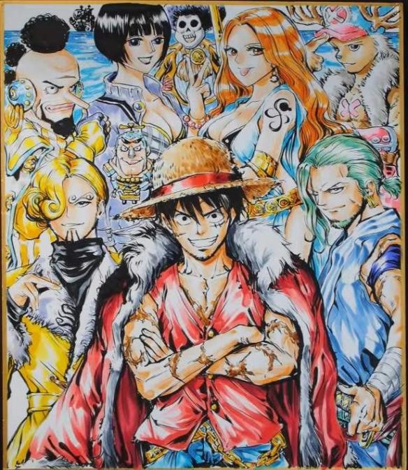 草帽海贼团成员10年后长啥样?路飞成熟娜美性感依旧