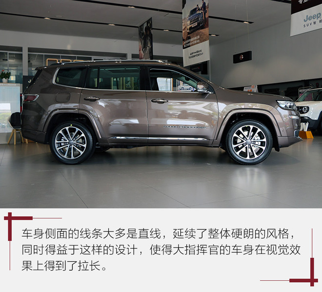 对标汉兰达和锐界全新Jeep大指挥官到店实拍